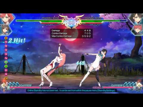 Pairon Midscreen / Meter Options - Blade Arcus from Shining: Battle Arena