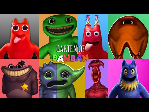 GARTEN OF BANBAN (0-8) ALL CHAPTERS Full Game Walkthrough | No Commentary