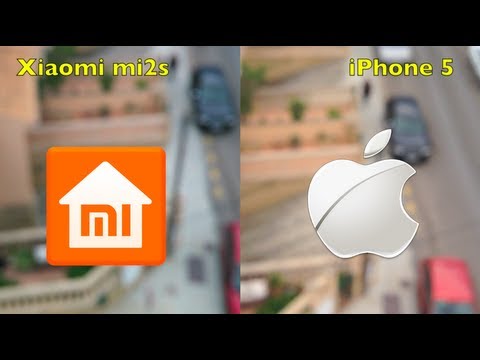 iPhone 5 VS Xiaomi mi2s (cámaras)