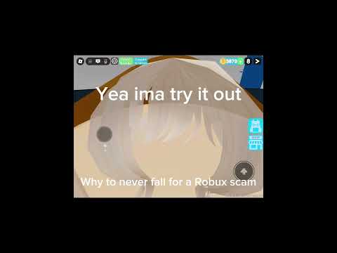 Why you should never fall for free Robux scams #roblox #scam #robux