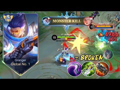 GRANGER NEW BEST BUILD & EMBLEM FOR SEASON 38 (you must try) 😱