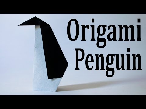 Origami Penguin Tutorial (Traditional)