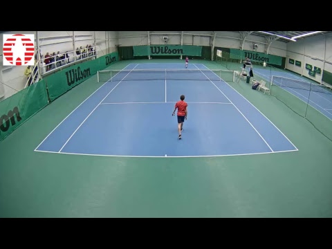 Jan Kumstát vs. Štěpán Sklenička - 3.2.2019 - semifinále dvouhry - HMČR Jablonec - ml.žáci