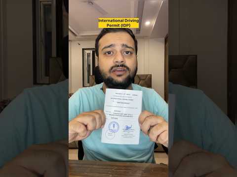 How to get IDP (International Driving Permit) #yoloyatra #canada #calmdownrema #internationaldrive