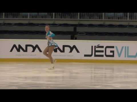 2016 Santa Claus Cup: Ellen BURWALL (SWE) - FS Adv. Novice GIRLS short program