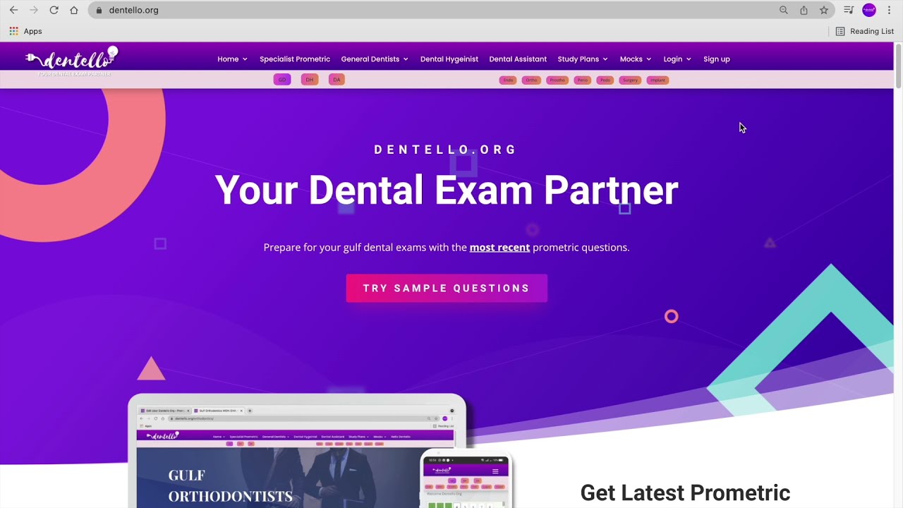 How to purchase Dental Prometric study materials on Dentello
