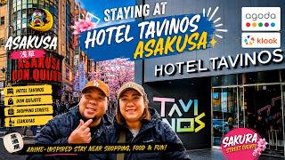 HOTEL TAVINOS ASAKUSA 🌸 Best Budget Anime-Inspired Hotel In Tokyo 🇯🇵