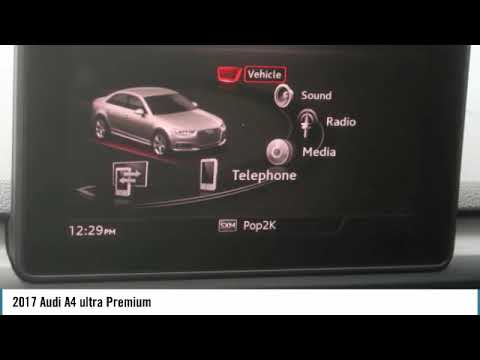 2017 Audi A4 ultra Premium Used MP3213