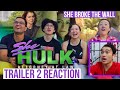 SHE HULK: Attorney at Law TRAILER 2 Reaction! | SDCC 2022 | MaJeliv Reactions l She Broke the Wall