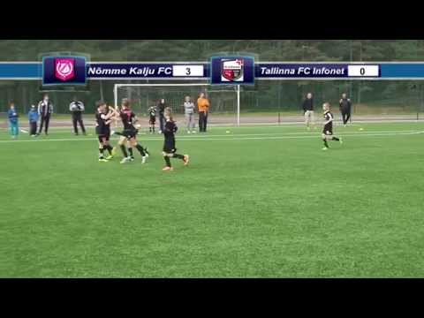 Nõmme Kalju FC vs Tallinna FC Infonet - 9:1 (täispikkuses) | ENMV 2014, Liiga E2.I - VI voor