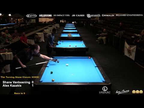 Turning Stone Classic XXXIII - Hot-seat Match - Shane Van Boening vs Alex Kazakis