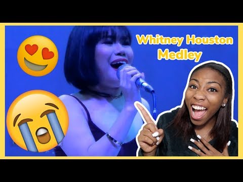 KATRINA VELARDE - Whitney Houston Medley - REACTION!😭😍