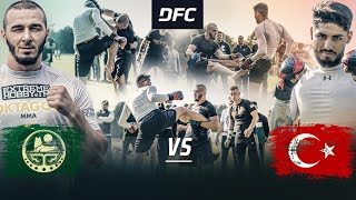 Chechen BENZEMA vs. Turkish ENGINEER | MMA Streetfight | DFC