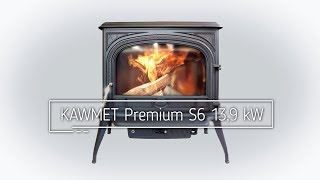 Чавунна піч KAWMET Premium SPHINX S6 ECO
