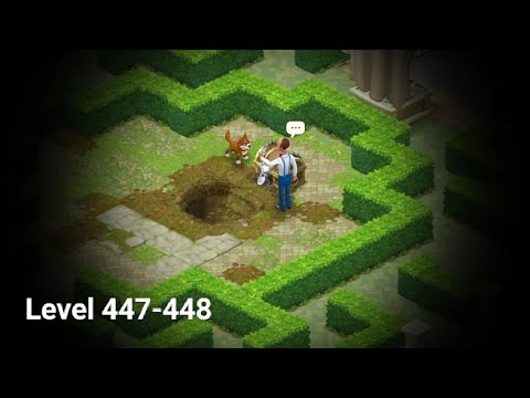 Gameplay Gardenscapes Level 447-448