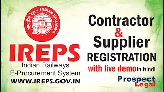 IREPS new Portal Registration Process (Contractor & Supplier) with live demo