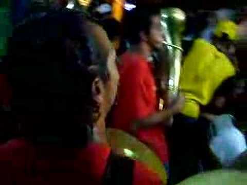 Guca 2007 - band playing in tent