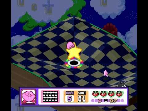 Kirby's Dream Course - Course 1 - All Hole In One