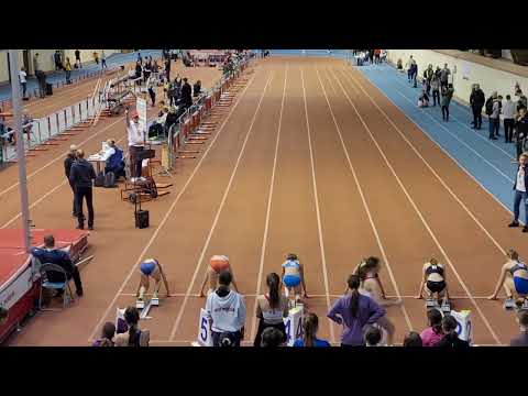 Lena bieg 60m (eliminacje), czas 8.02, 5 tor, 1 miejsce w serii - Halowe MDŚ, Łódź 22.01.2022