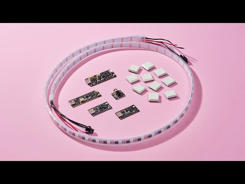 Adafruit NeoPixel Digital RGB LED Strip - White 60 LED