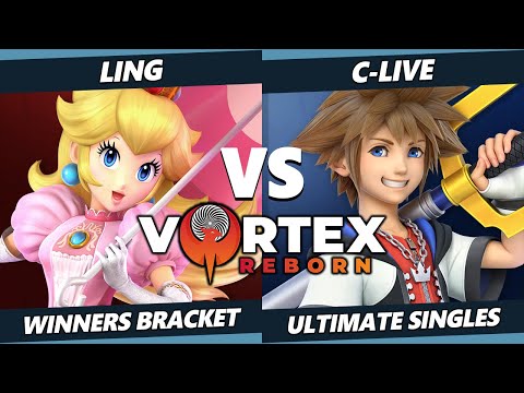 Vortex Legends 1 - Ling (Peach) Vs. C-Live (Sora) SSBU Ultimate Tournament