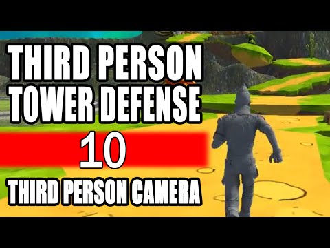 Unity 5 Tower Defense • 10 • Third Person Camera State [Tutorial][C#]