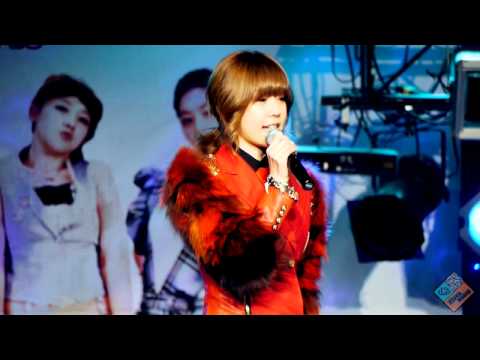 [FANCAM] 110316 Girl's Day Sojin - Take a Bow (Rihanna Cover) @ 1st Showcase Pt. 3/10