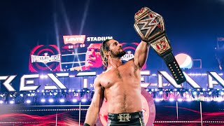 Download lagu Seth Rollins cashes in Money in the Bank WrestleMa... mp3