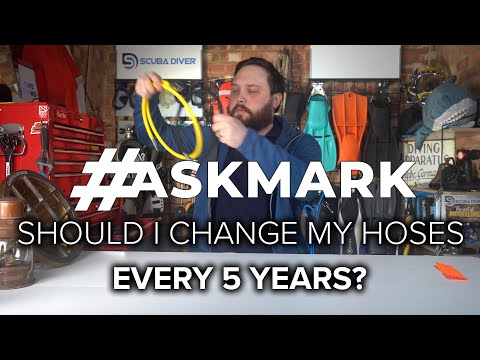 Should I Change My Regulator Hoses Every 5 Years? #askmark #scuba