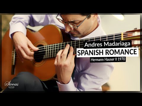 Andres Madariaga plays Spanish Romance on a 1970 Hermann Hauser II Classical Guitar