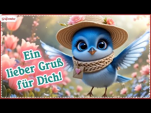 Guten Morgen mit herzlichen Grüßen ❤️🌸 Grußvideo kostenlos* für WhatsApp & Co 💌