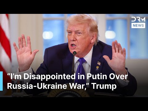 Trump Slams Putin Over Russia-Ukraine War, Says Russia's Economy is Doing "Poorly" | AC1N
