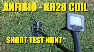 Metal Detecting: Quick Clad Hunt - KR28 Coil On Anfibio Multi