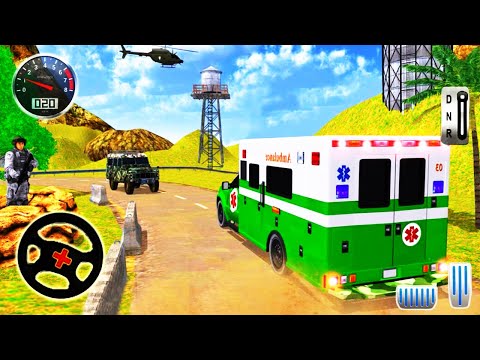 Army Ambulance Driving Simulator - Us Soldier Rescue Game - Android Gameplay