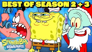 Download lagu BEST of SpongeBob Seasons 2 & 3! | 4  Hour Compilation |  @SpongeBob ​ mp3