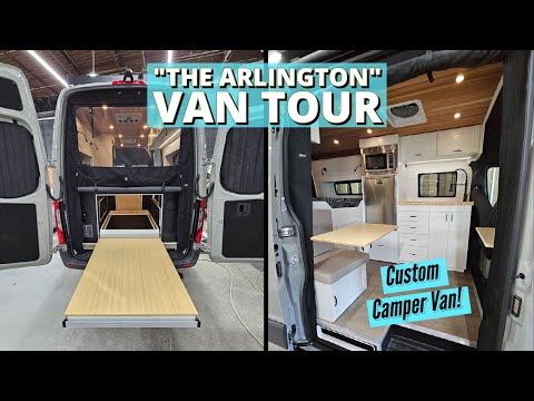 Sprinter 144 Van Conversion Tour | Custom Camper Van
