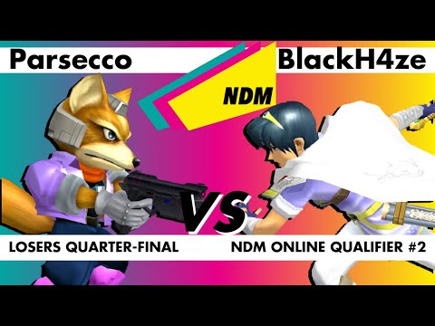 NDM Online Qualifier #2 - Parsecco (Fox) vs. BlackH4ze (Marth) Losers Quarter-Final