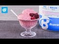 High-Protein Strawberry Frozen Yogurt Recipe