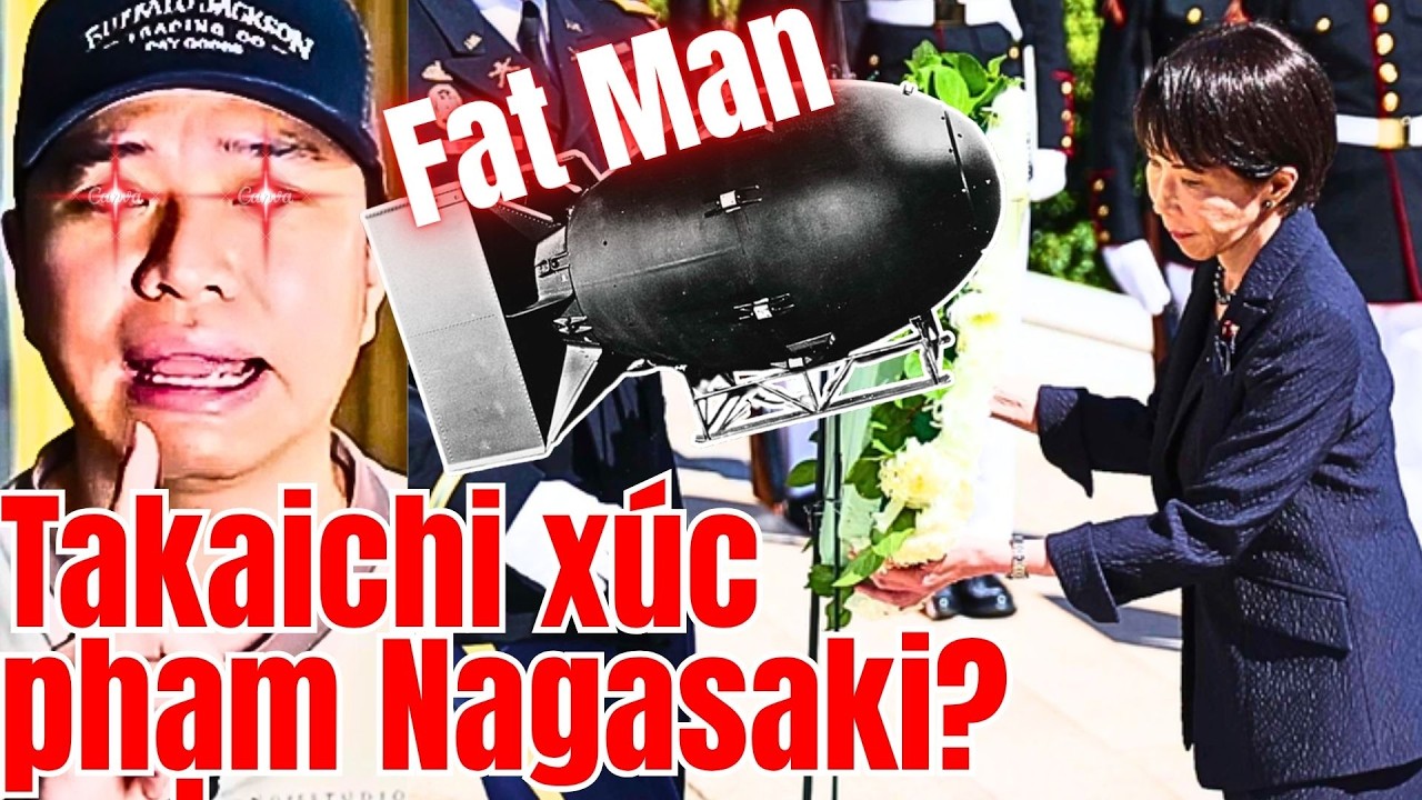 Takaichi thăm mộ người thả nuke Nagasaki? Bẻ gãy luận điệu tay sai TQ xuyên tạc chống Nhật
