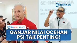 Ganjar Pranowo Ogah Tanggapi Pernyataan PSI soal 'Nenek-nenek' jadi Ketum Partai, Nilai Tak Penting
