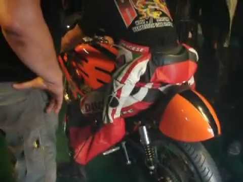 HARLEY DAVIDSON 250 RACER RENZO PASOLINI WARM UP