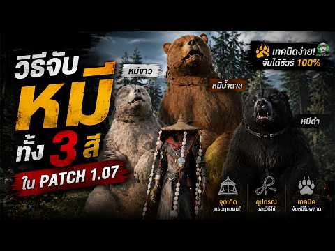 Crimson Desert : วิธีจับหมีทั้ง 3 สี ใน Patch 1.07