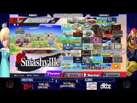 NOLA Smash Weekly 2/15: Winners Semifinals - Creatious vs SL|Bro