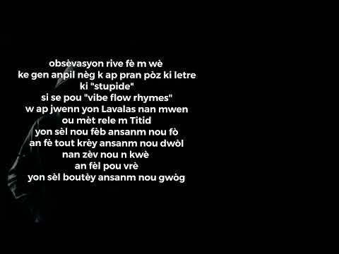 Sosyete San - Blayzmatiq (lyrics video)