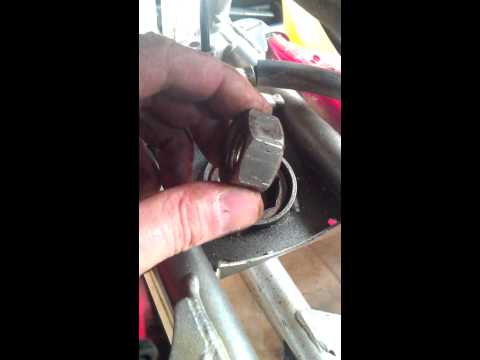 Raptor 700 or YFZ450 Steering Stem Bearing Retainer