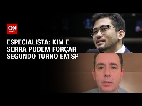 Eleições 2026: Kim e Serra podem forçar segundo turno ao governo de SP, diz especialista | CNN 360°