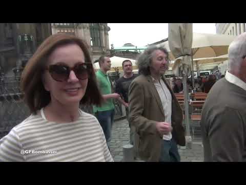 BILDERBERG MEETING 2016 - Marie-Josée and Henry Kravis - Brief exchange