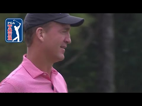 Peyton Manning birdies par-3 at Capital One's The Match
