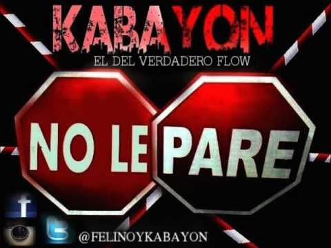Kabayon - No le pare 2012