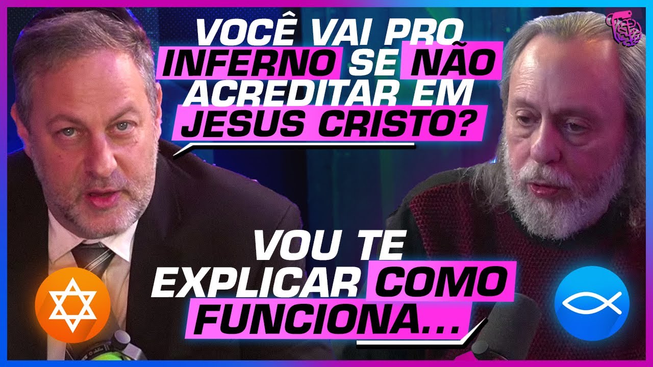 RABINO faz PERGUNTA POLÊMICA para PASTOR - CAIO FÁBIO, SHEIKH JIHAD E  RABINO VENTURA